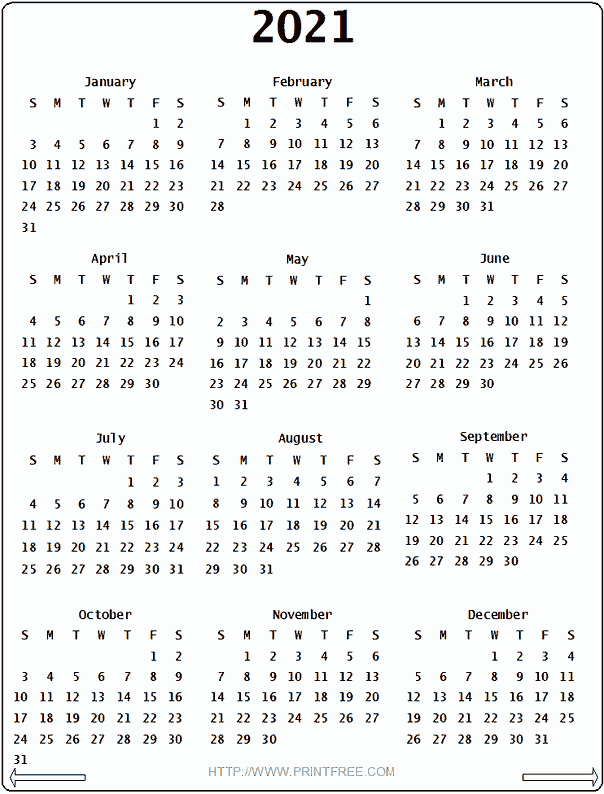 2021 Calendar 1856