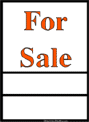 For Sale sign small image