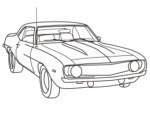 Coloring Pages Camaro