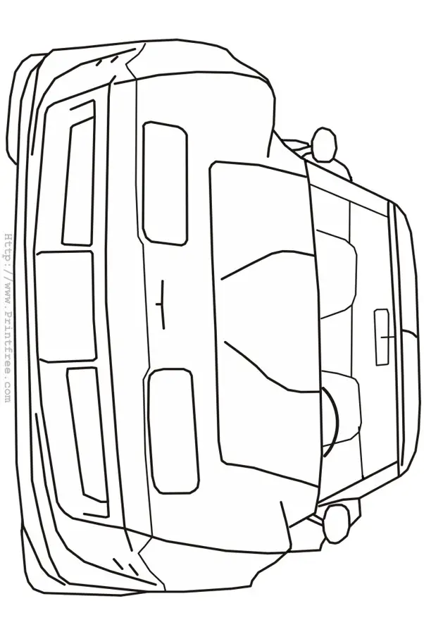 Late nineties Corvette front outline image