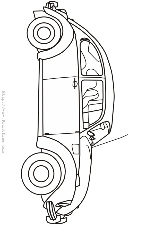 Classic Beetle outline image