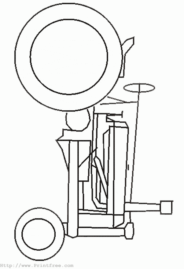 Tractor outline image