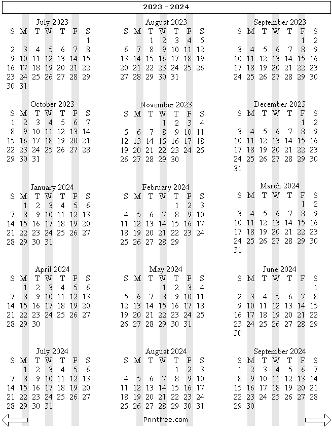 Vusd Calendar 2023 24 15 Month School Year Calendar 2023-2024