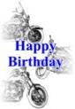 Motorcycles Birthday card