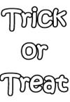 preview image Trick or Treat Coloring  