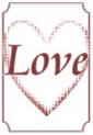 Heart Love card