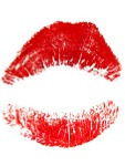 Kissing Lips gift wrap image