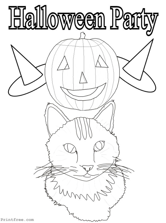 Halloween Decorative Print