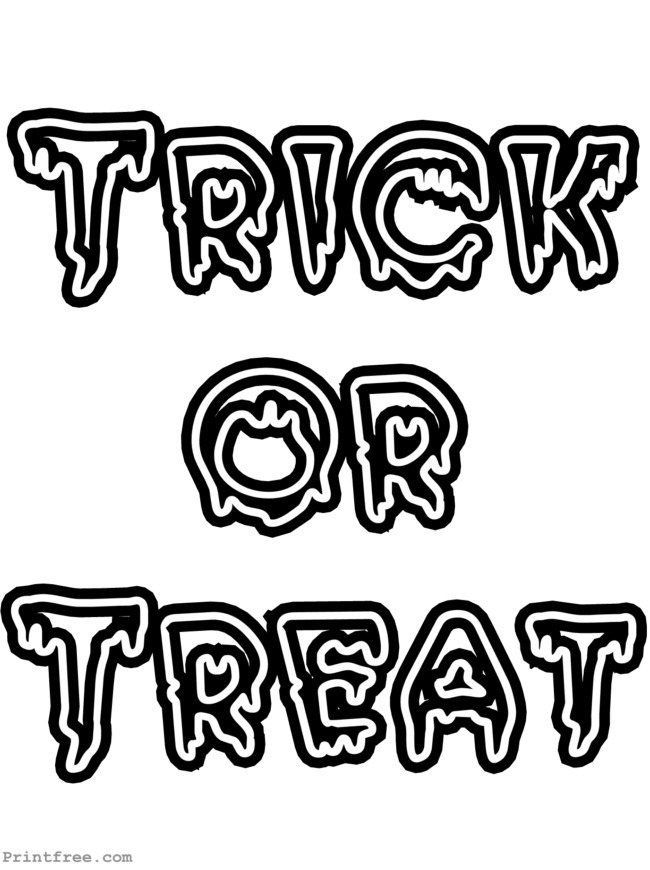 Halloween Decorative Print