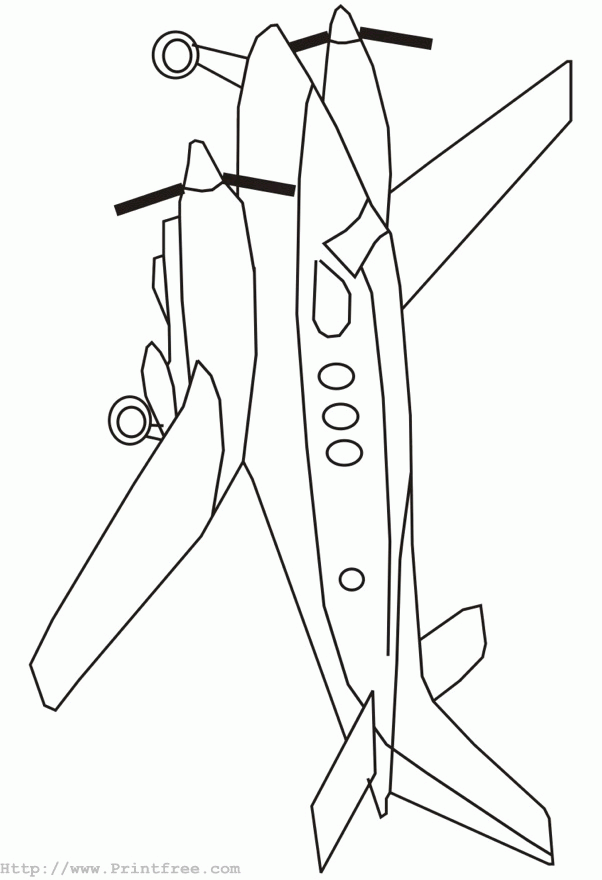airplane outline image
